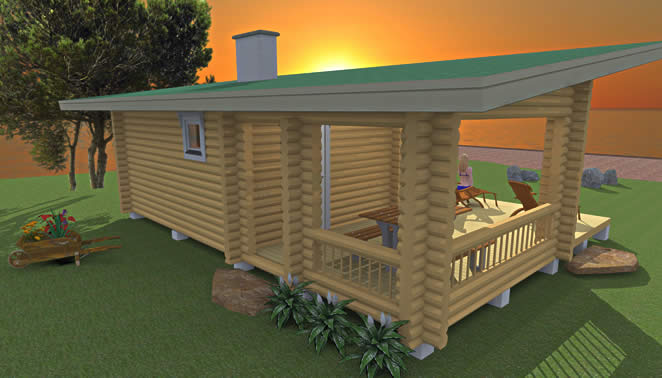 Päijänne saunamalli 2